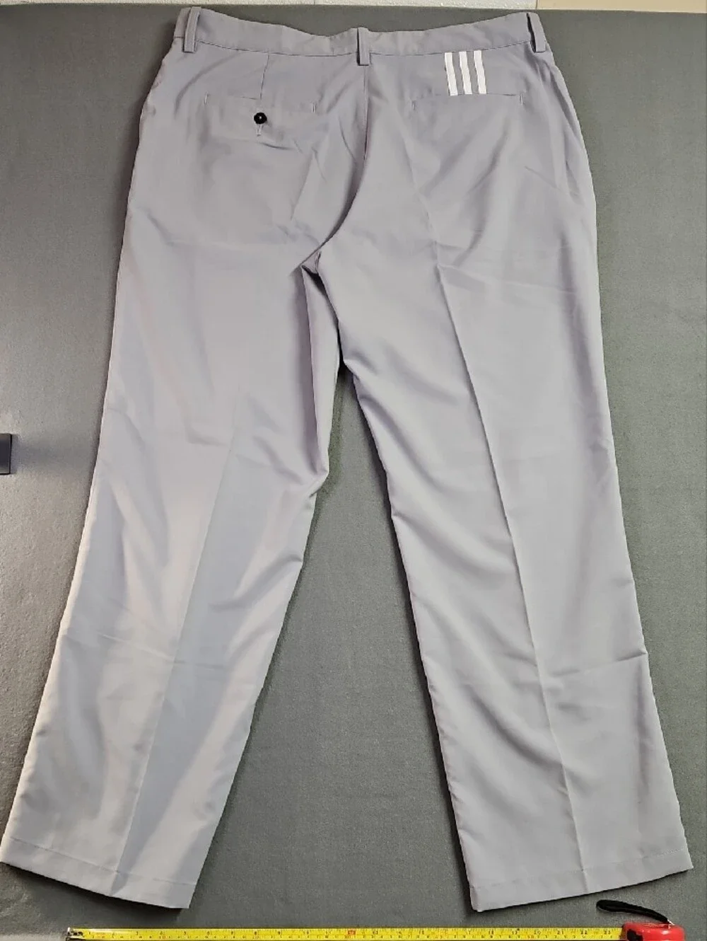 adidas Men’s Light Gray Straight Golf Pants